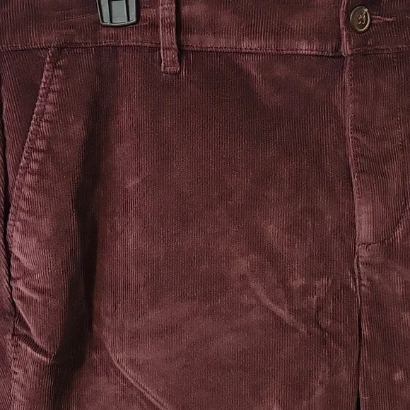 Torrid 20S Corduroy Pants in Deep Burgundy - Picture 8 of 10